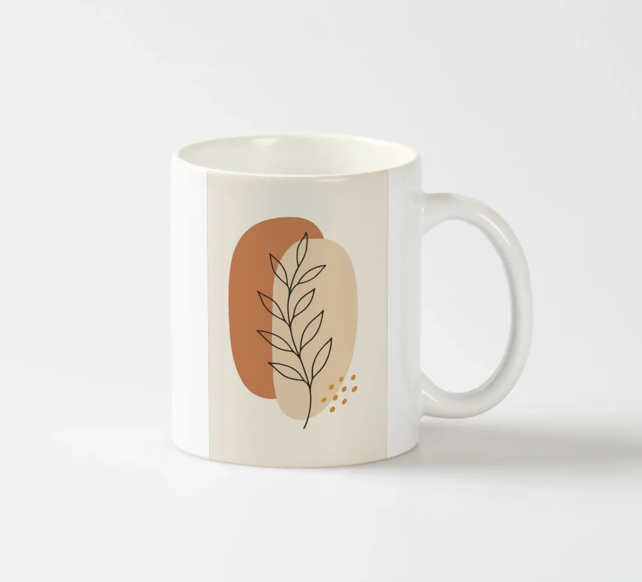 Elegant Vine Line tazza in ceramica da LisaArtes