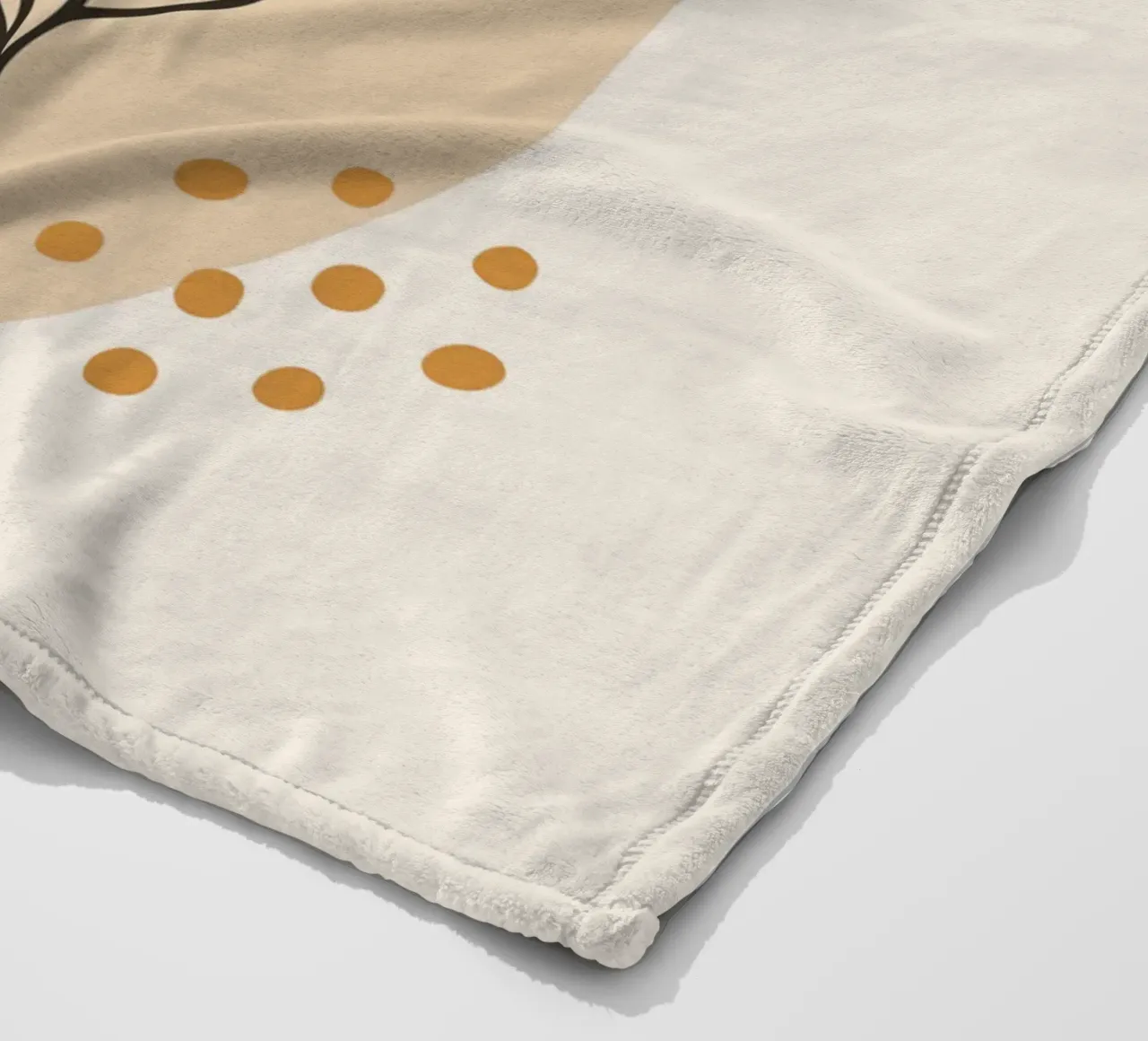 Elegant Vine Line coperta in pile da LisaArtes