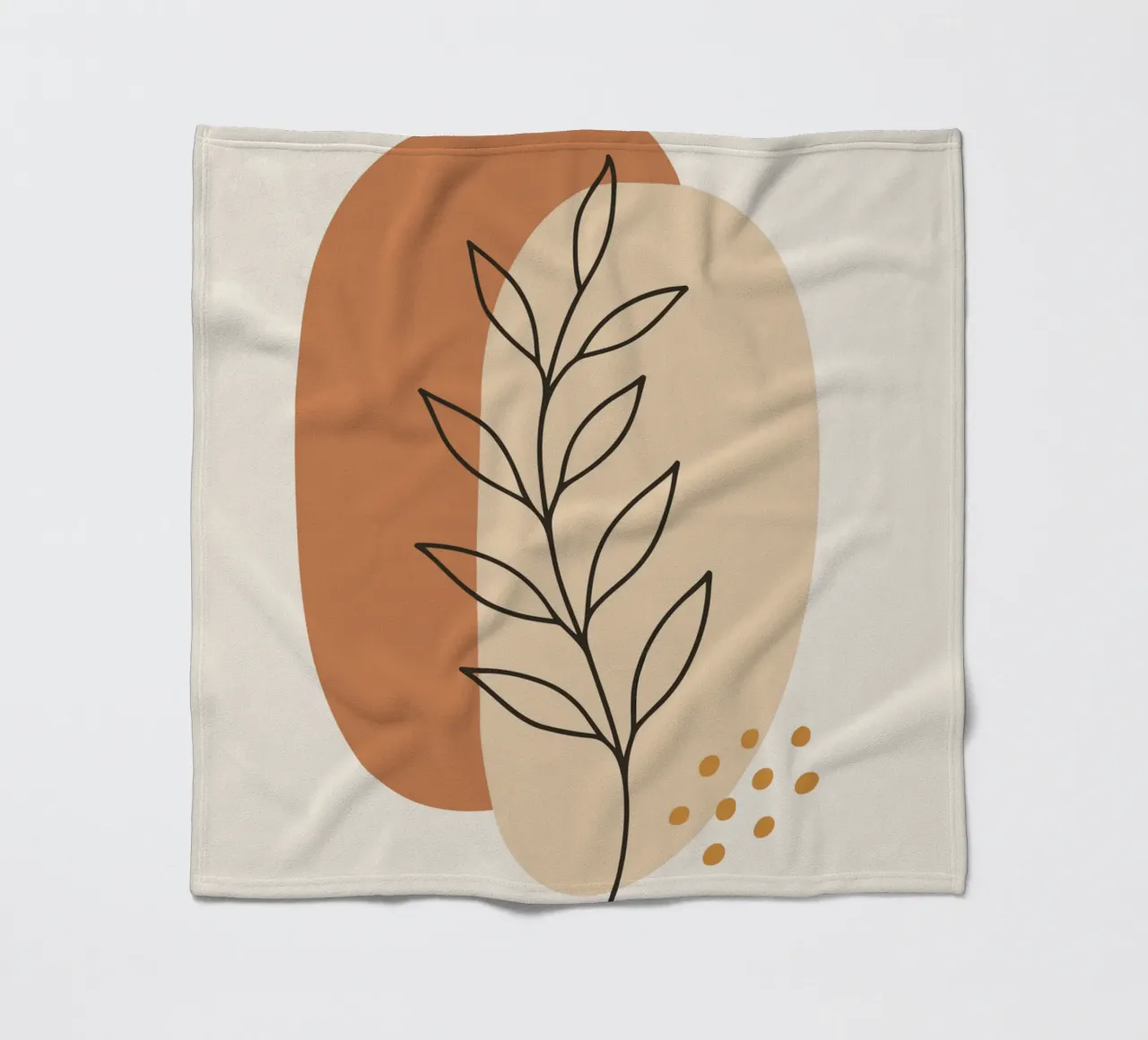 Elegant Vine Line coperta in pile da LisaArtes