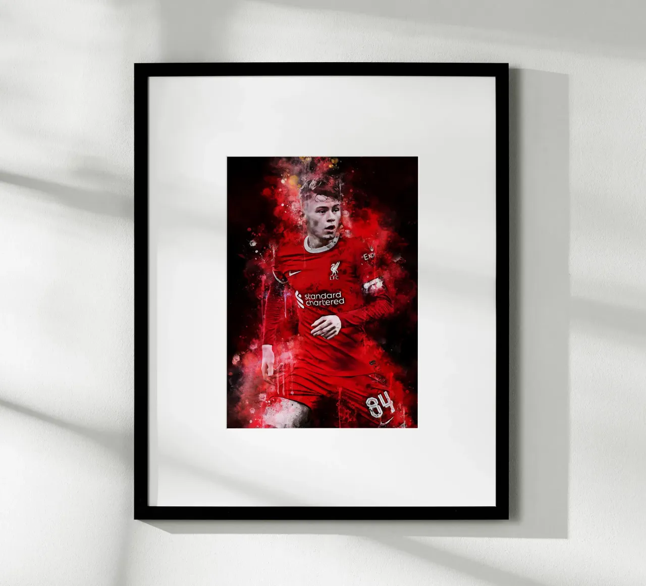 Conor Bradley poster con telaio in legno da MasterInkArt