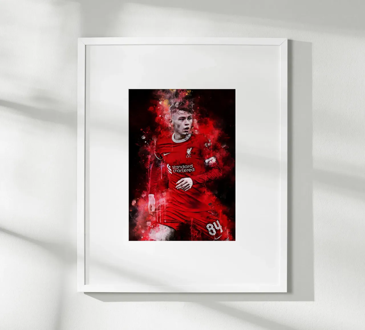 Conor Bradley poster con telaio in legno da MasterInkArt