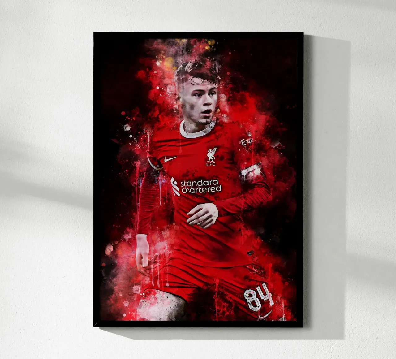 Conor Bradley poster con telaio in legno da MasterInkArt