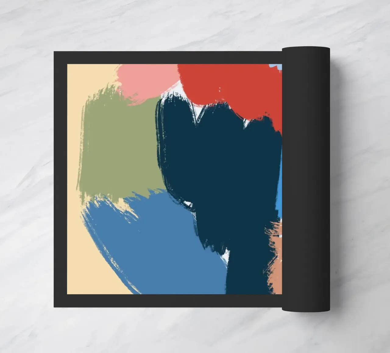 Farbe Form Fußmatte von Little Dean