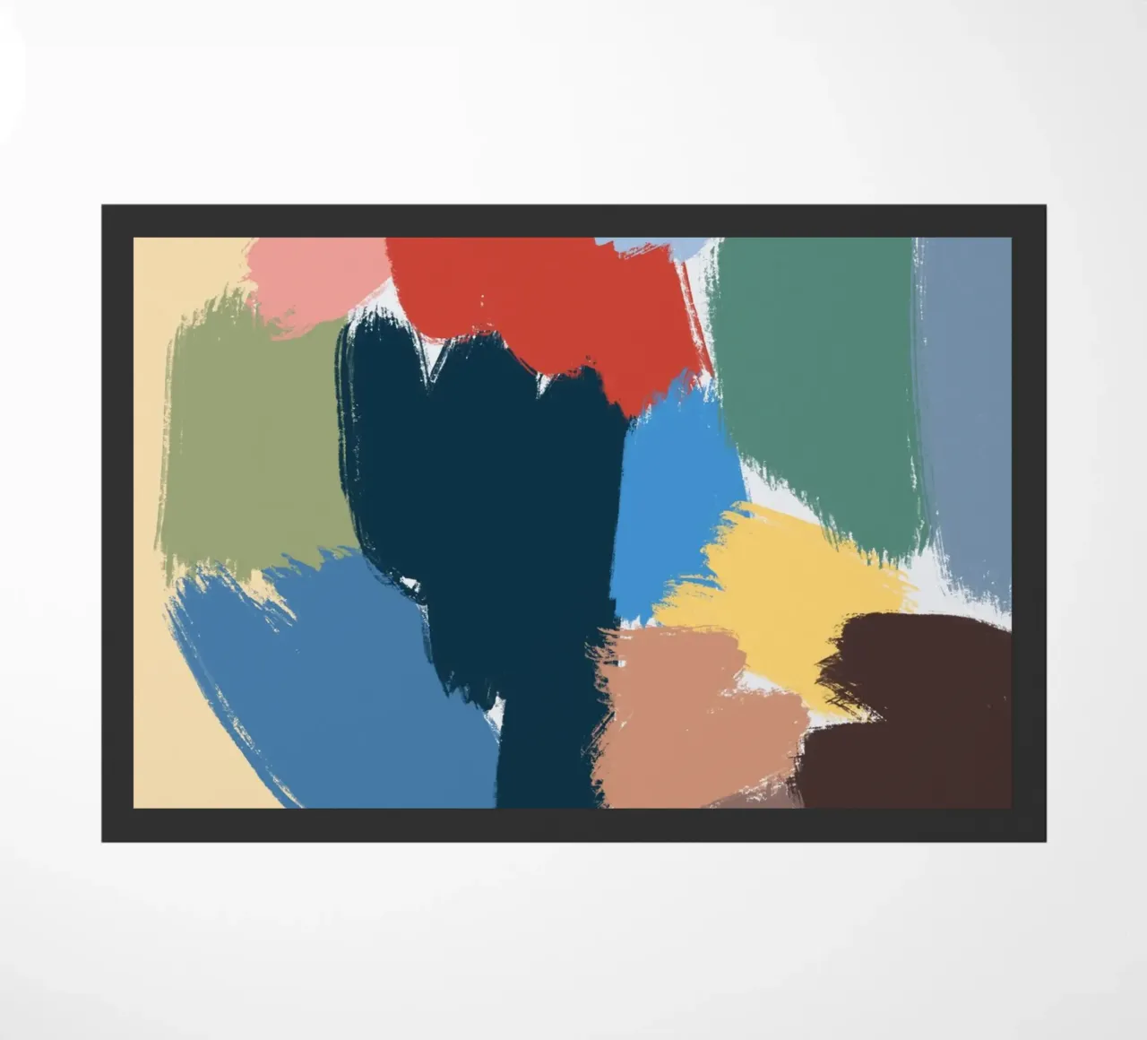 Farbe Form Fußmatte von Little Dean