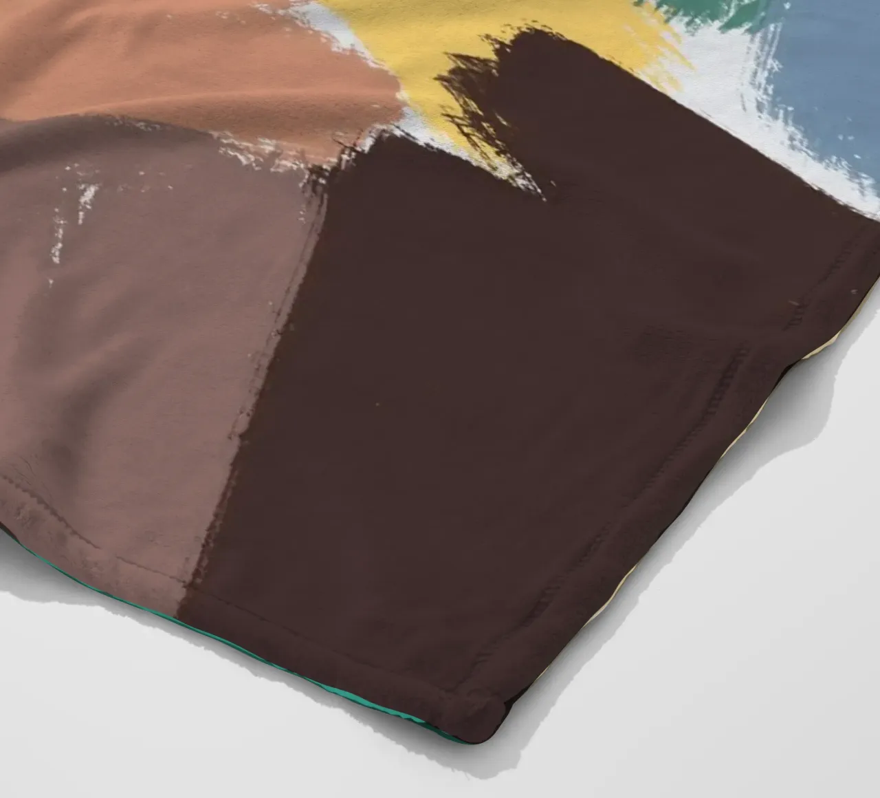 Farbe Form Fleecedecke von Little Dean