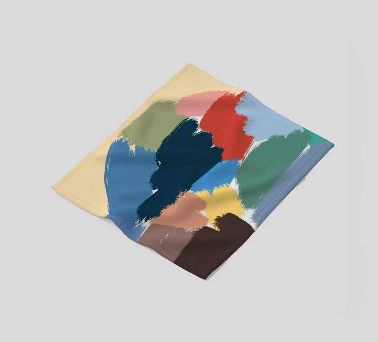 Farbe Form Fleecedecke von Little Dean