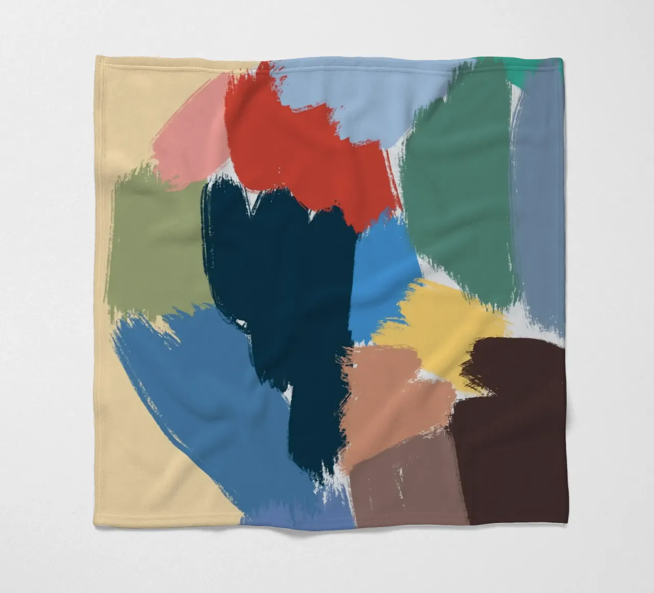 Farbe Form Fleecedecke von Little Dean