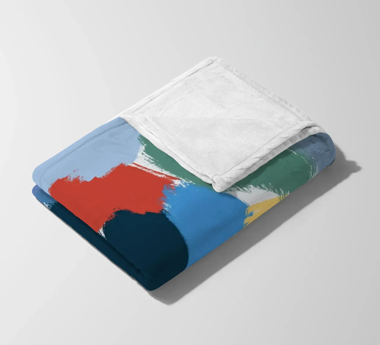 Farbe Form Fleecedecke von Little Dean