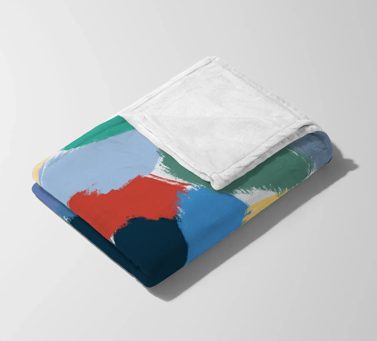 Farbe Form Fleecedecke von Little Dean