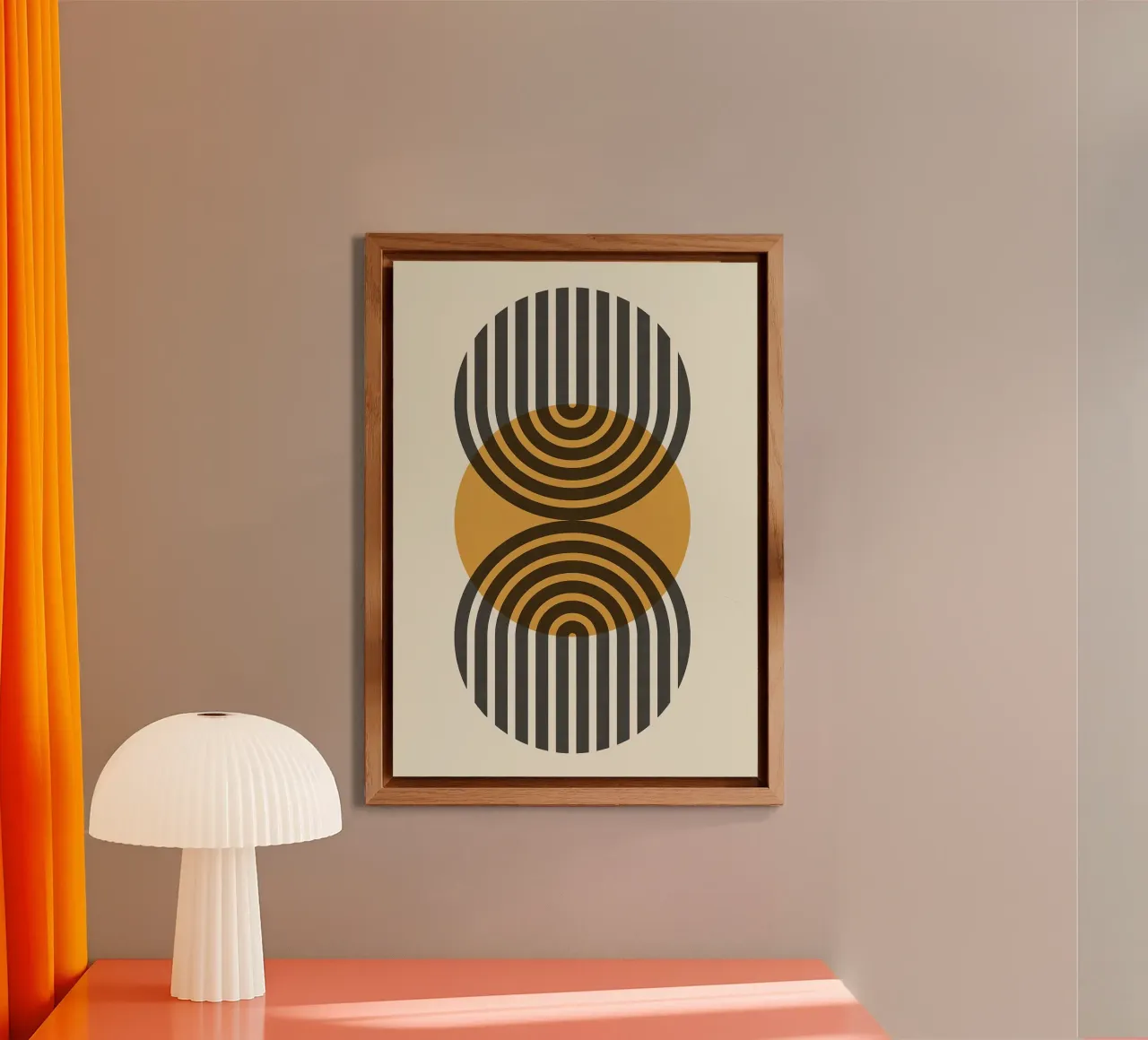 cerchi ovali archi linee forme geometriche alluminio dibond da Patrick M Gerber