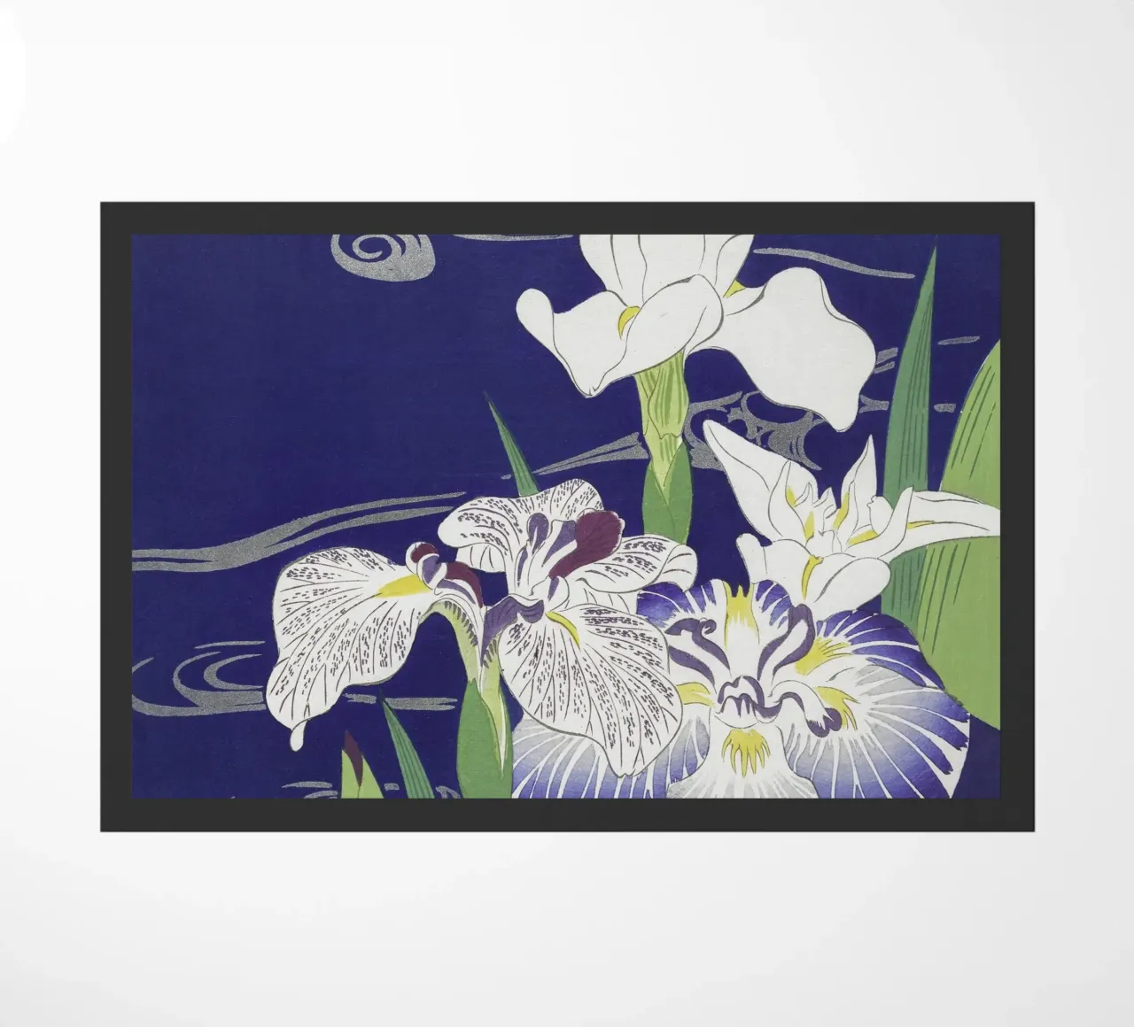 Irises zerbino da vintageshop