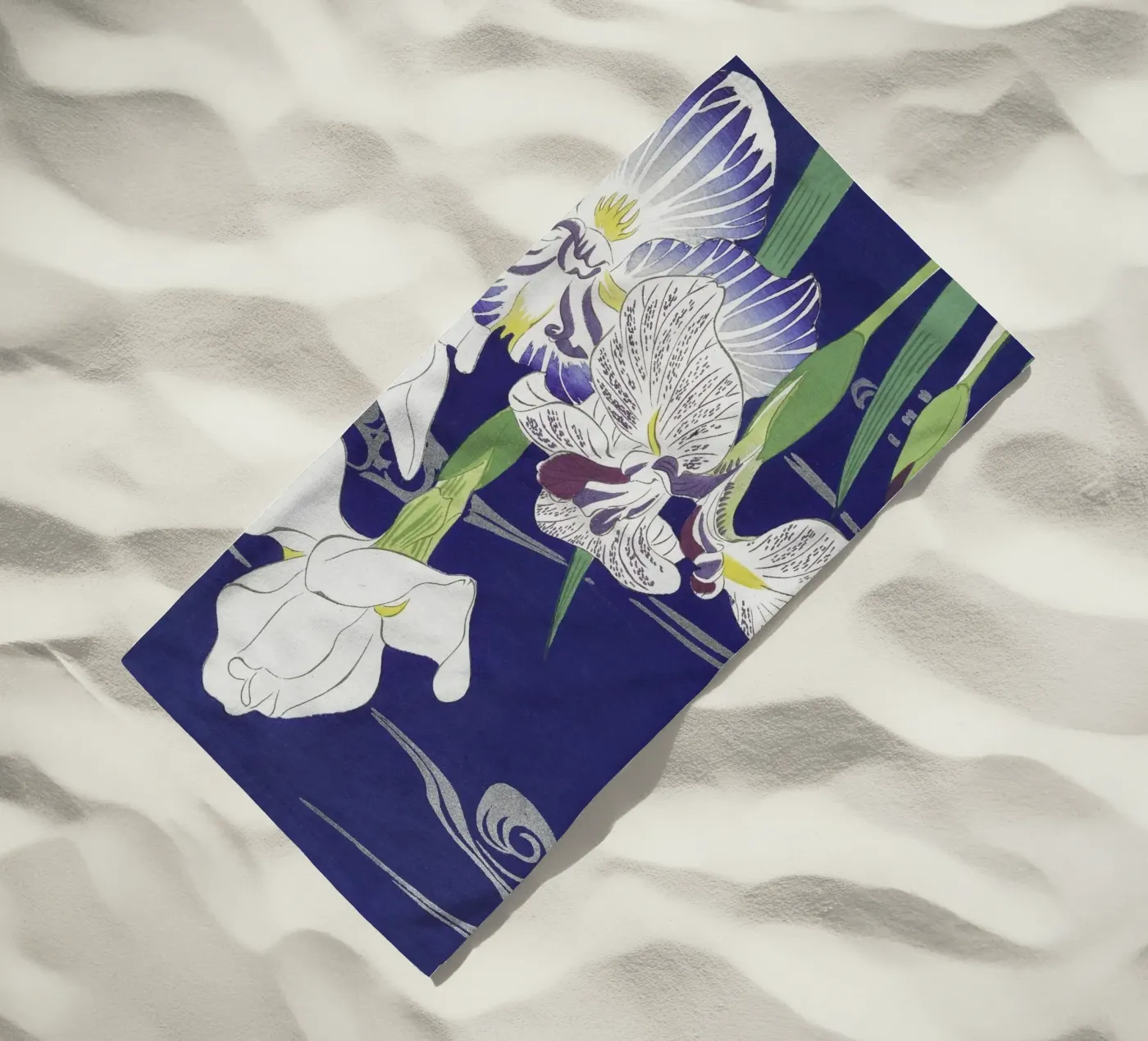 Irises telo mare da vintageshop