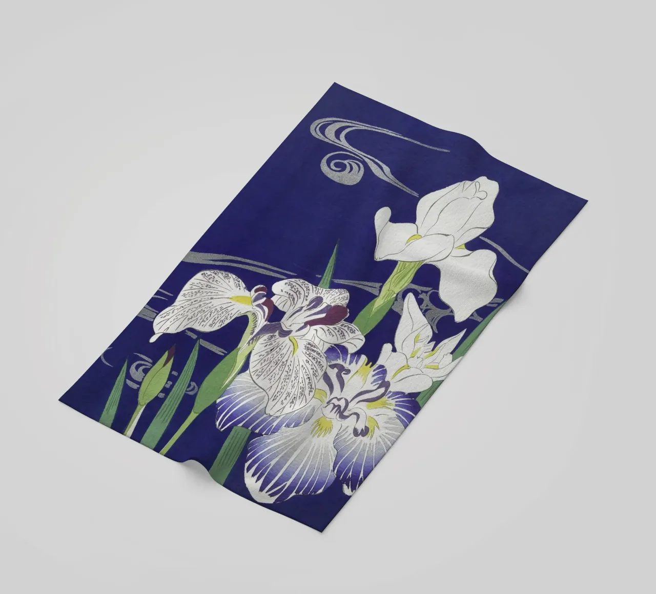 Irises telo mare da vintageshop