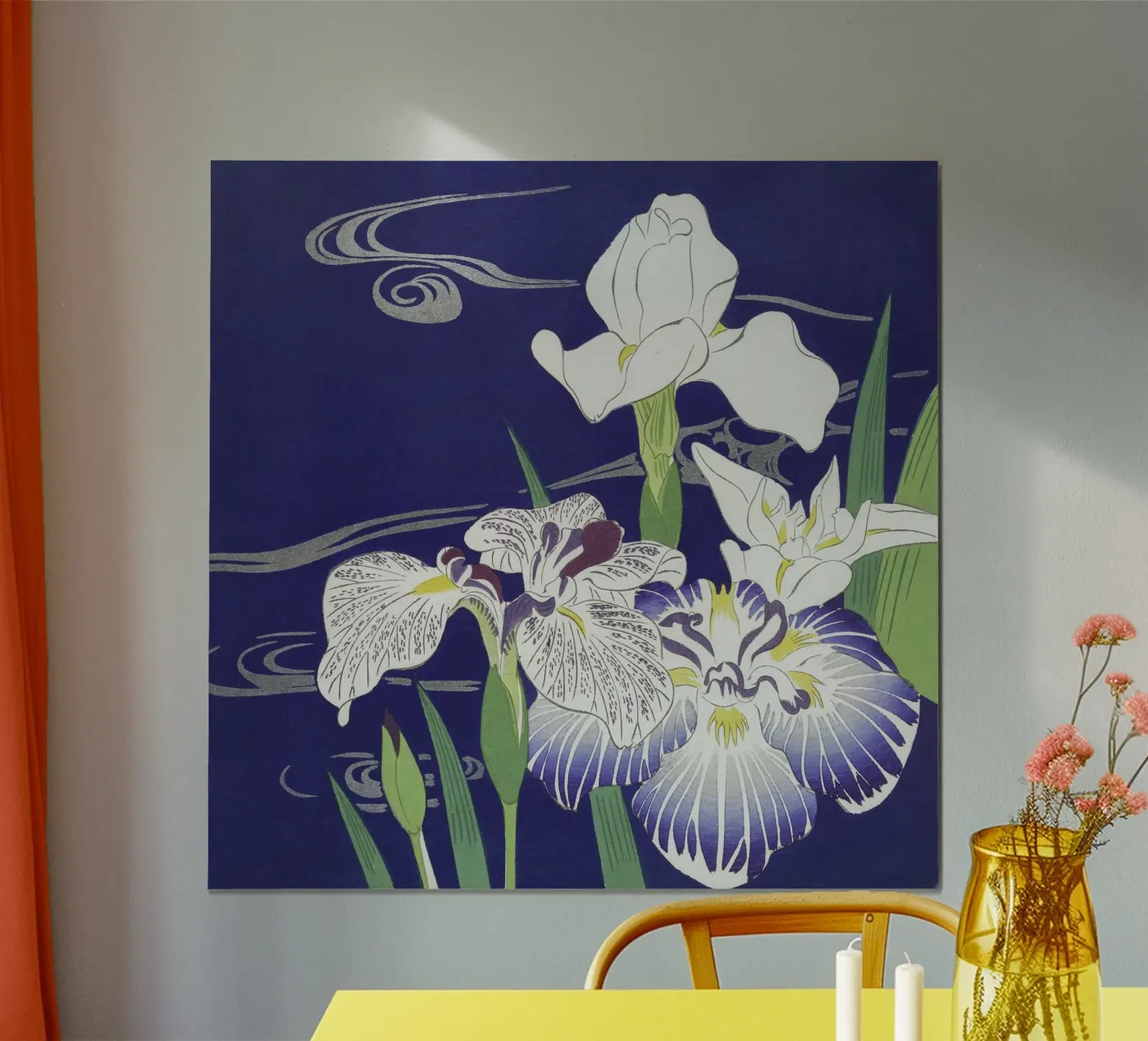 Irises Poster von vintageshop