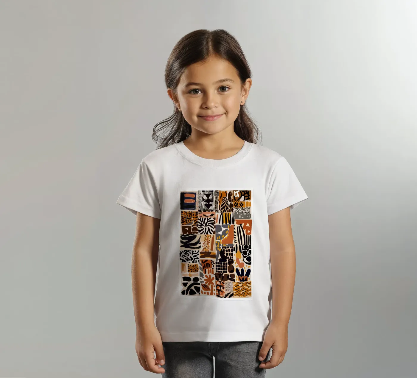 Afri Pattern t-shirt enfant de treechild
