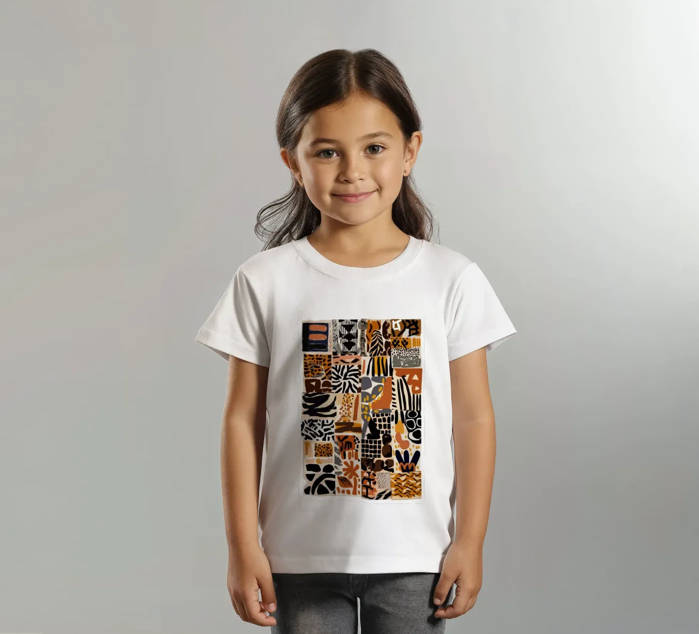 Afri Pattern t-shirt enfant de treechild