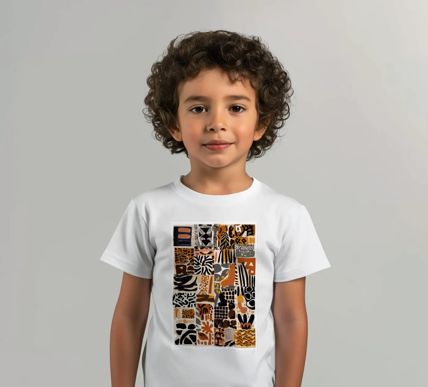 Afri Pattern t-shirt enfant de treechild