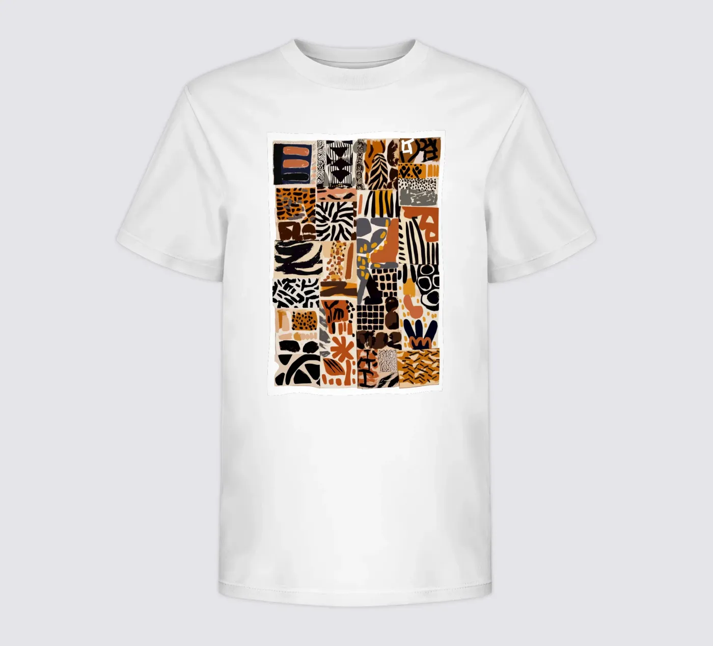 Afri Pattern t-shirt bambini da treechild
