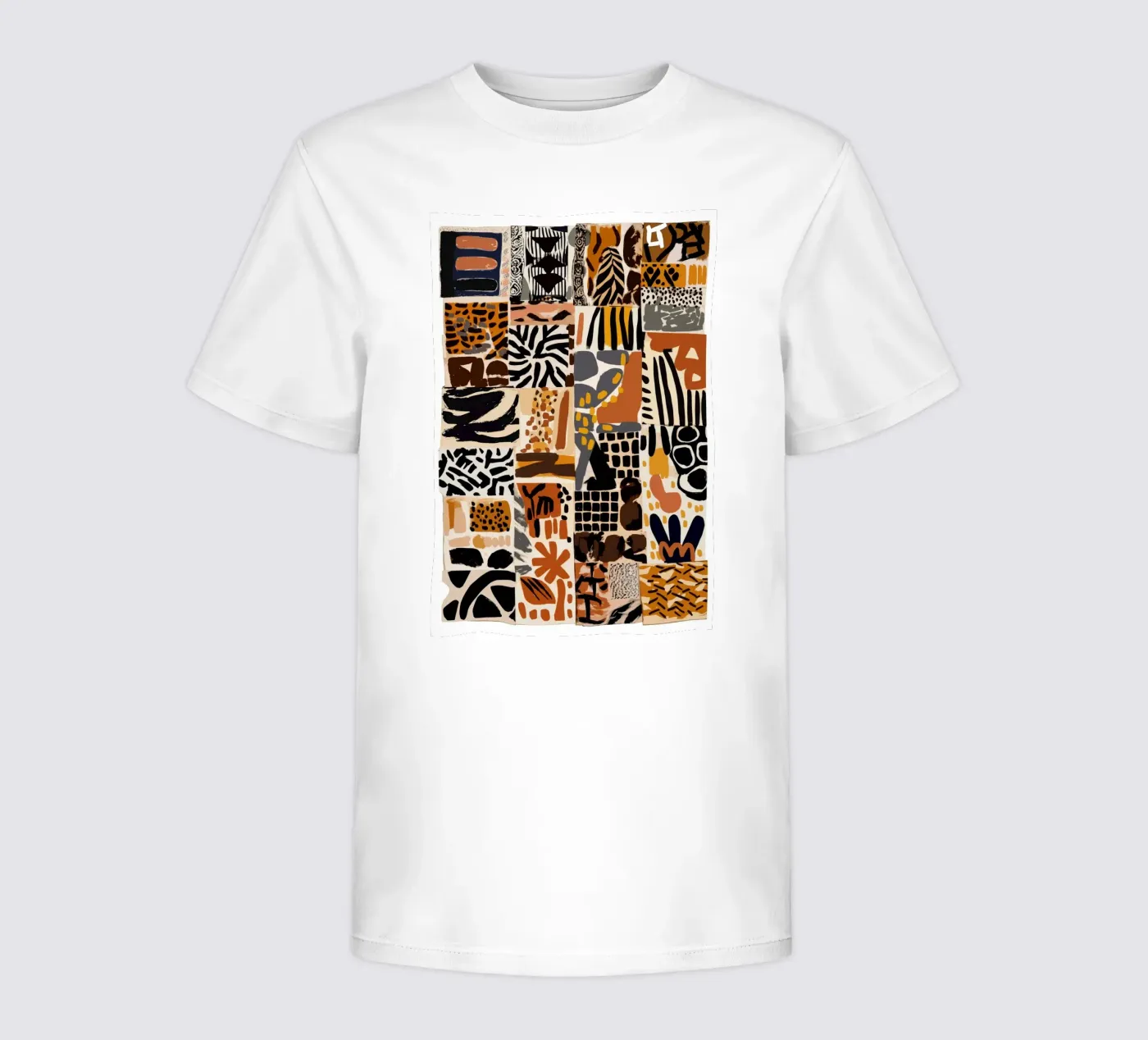 Afri Pattern t-shirt bambini da treechild