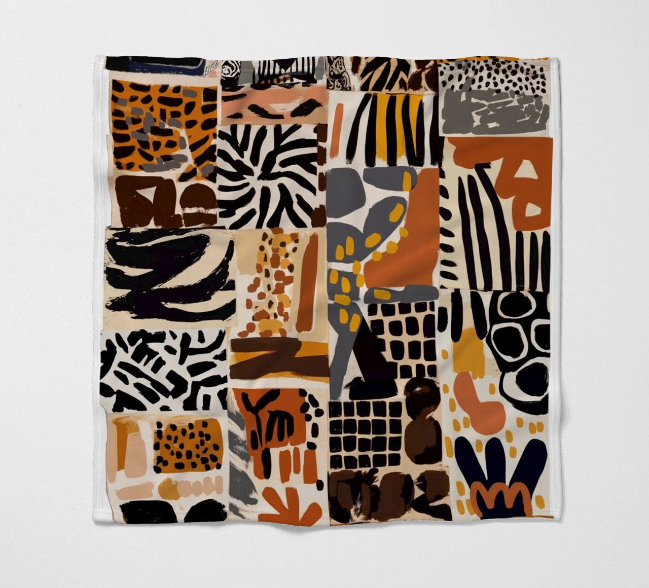 Afri Pattern coperta in pile da treechild