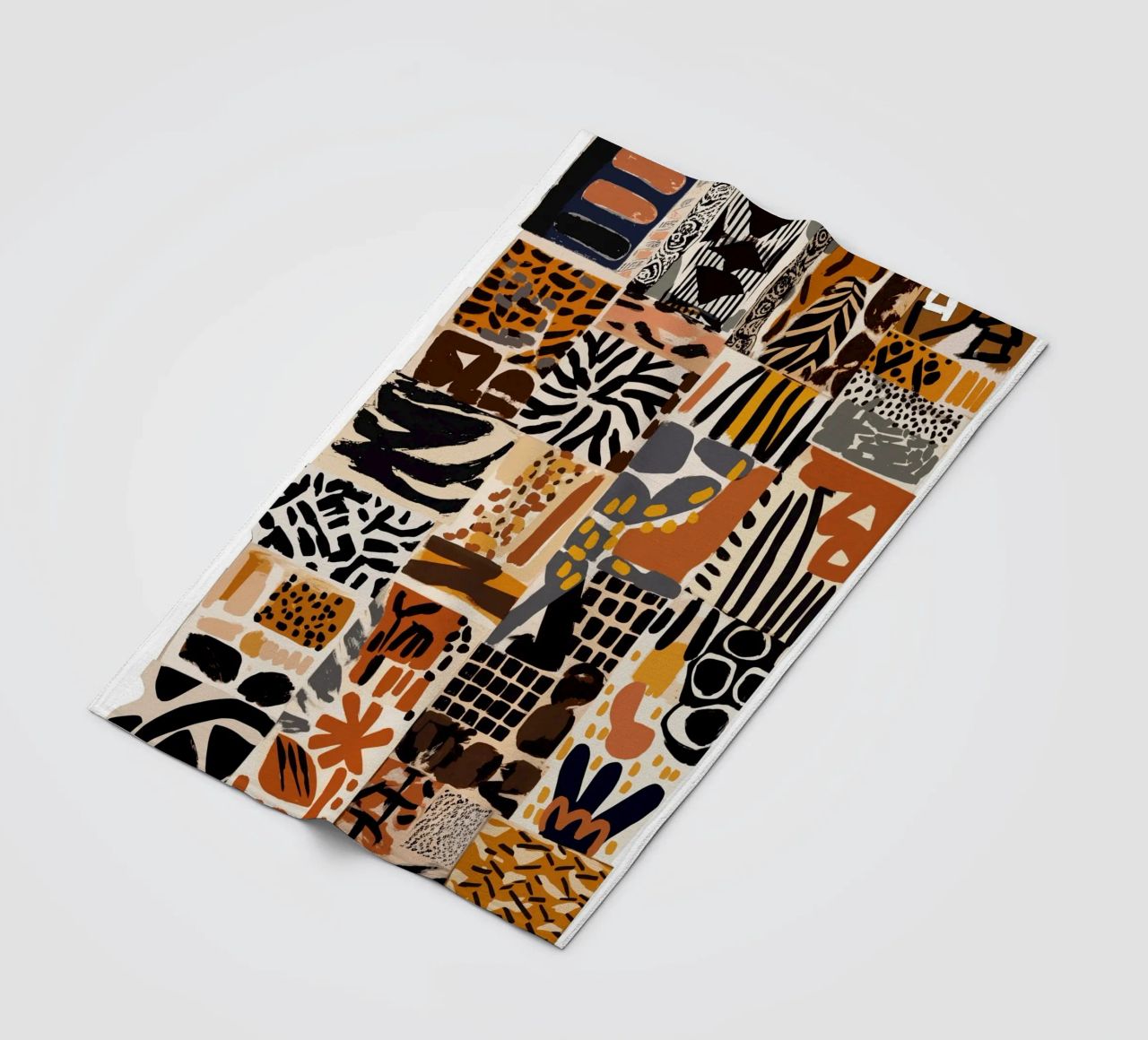 Afri Pattern coperta in pile da treechild