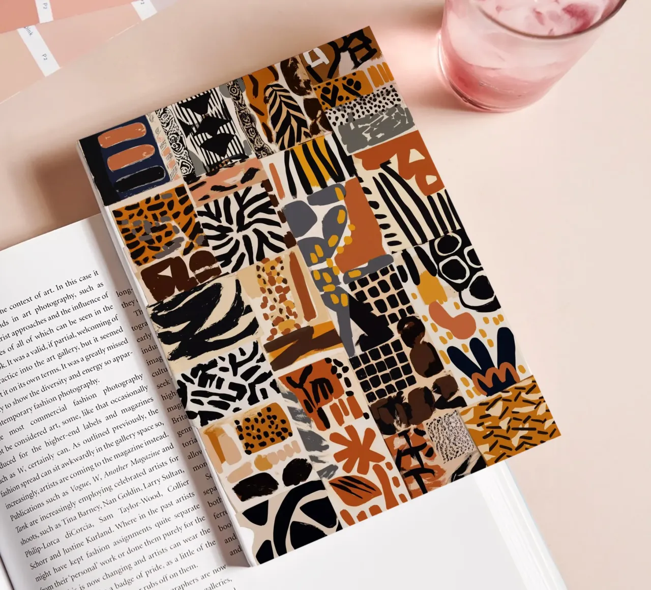 Afri Pattern notebook by treechild