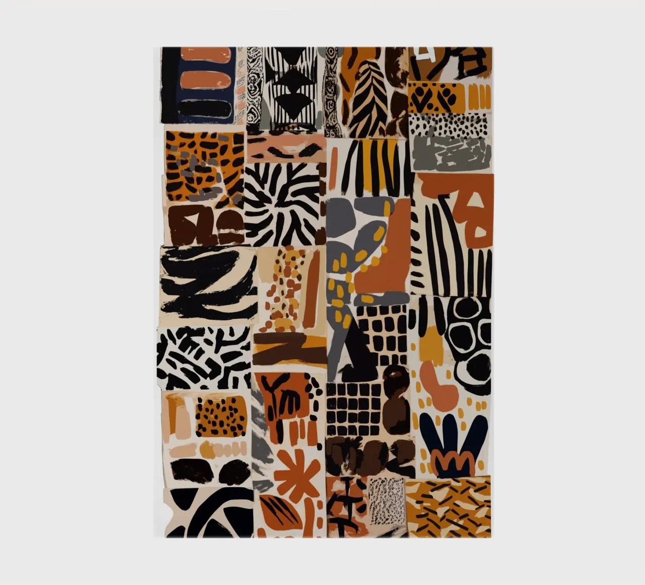 Afri Pattern notebook by treechild