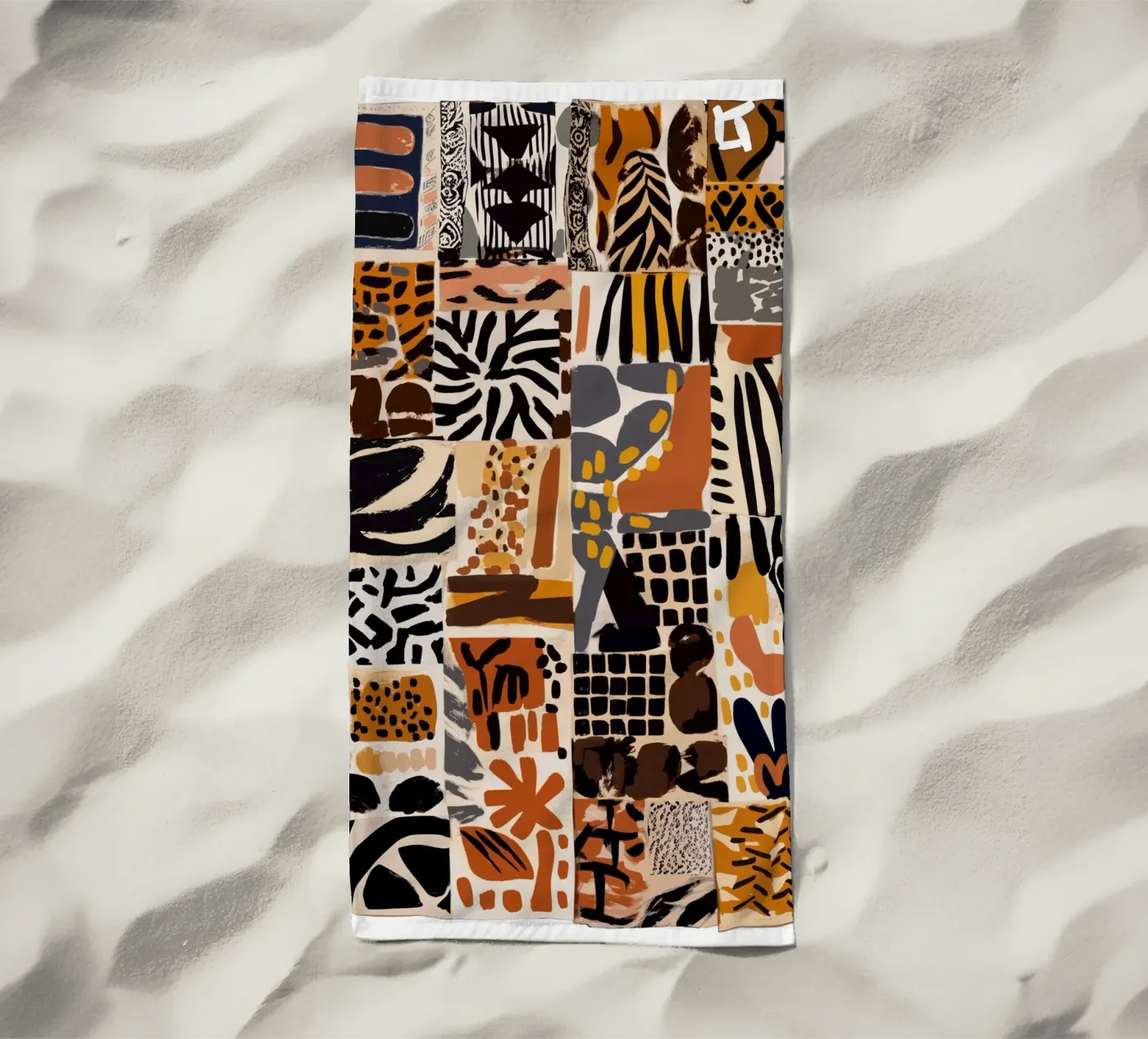 Afri Pattern strandhanddoek van treechild