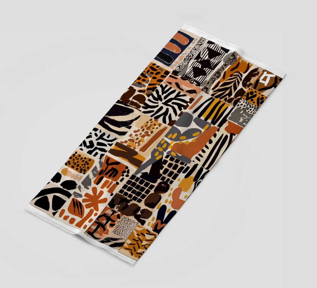 Afri Pattern beach towel by treechild