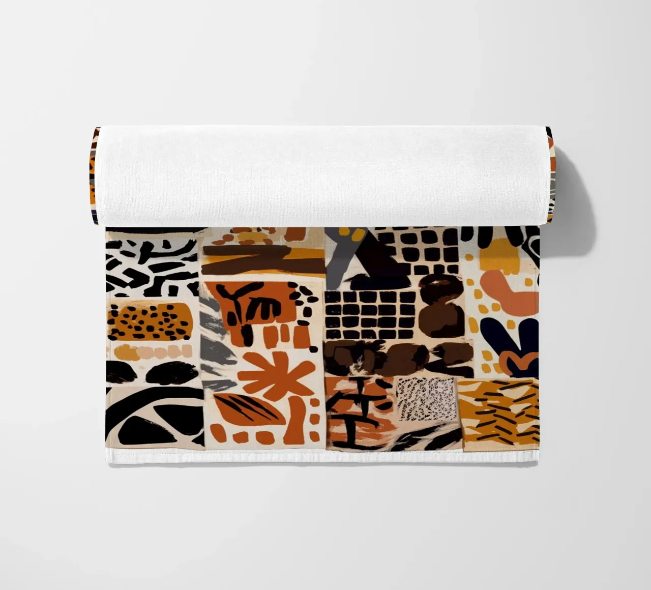 Afri Pattern beach towel by treechild