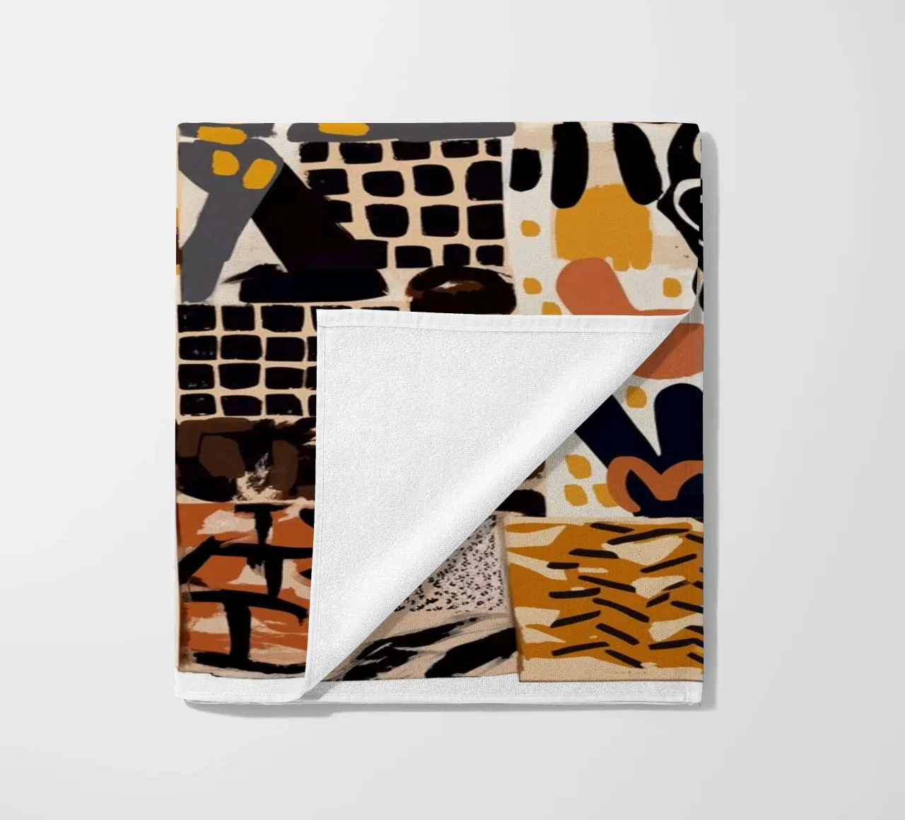 Afri Pattern beach towel by treechild