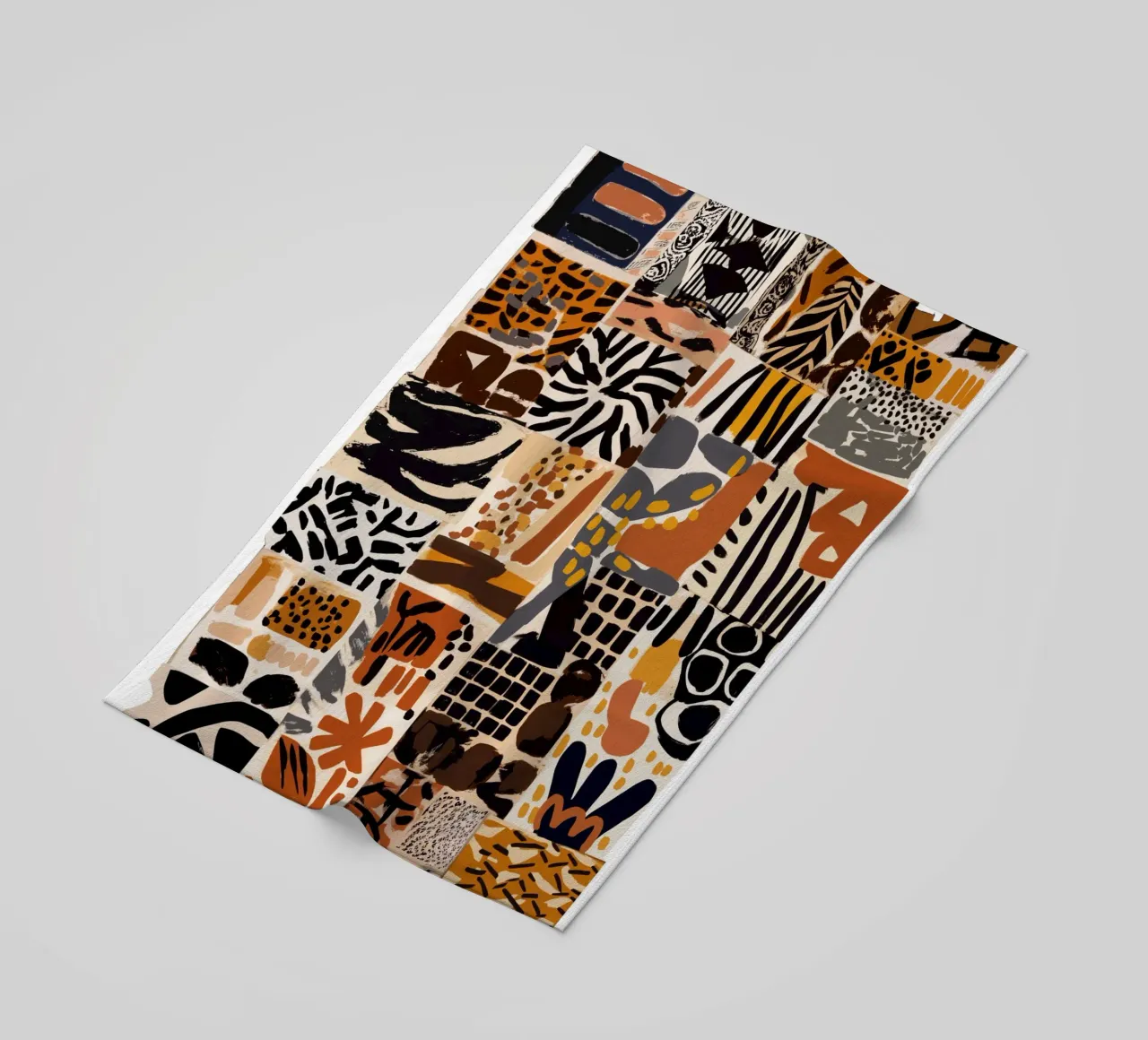 Afri Pattern beach towel by treechild