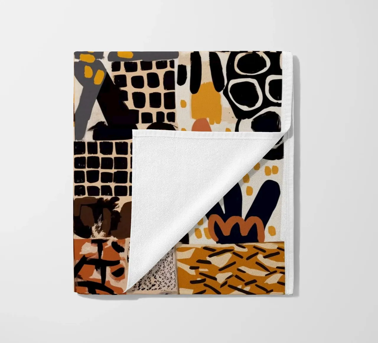 Afri Pattern beach towel by treechild