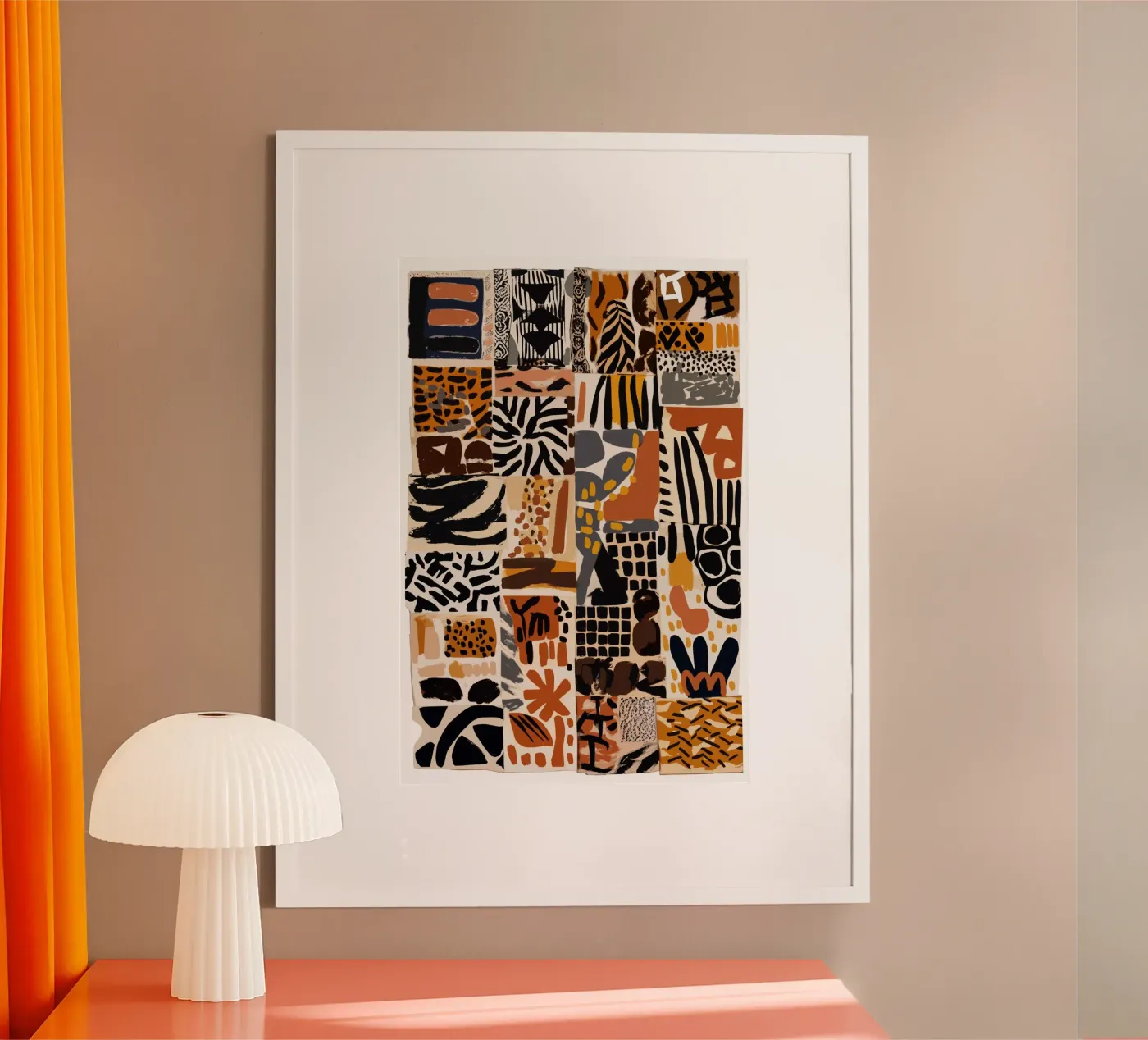 Afri Pattern Poster von treechild