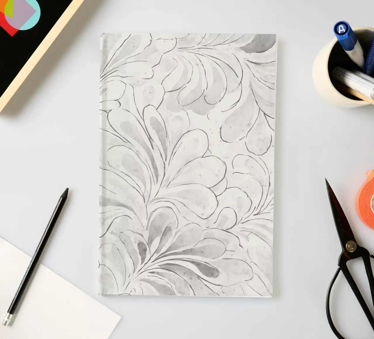 Pillow Pattern No 02 notebook by treechild