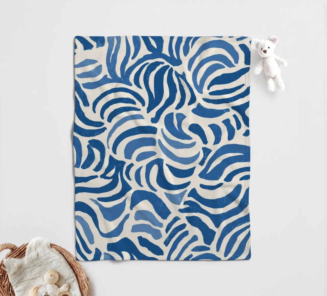 Pillow Pattern No 04 coperta in pile da treechild