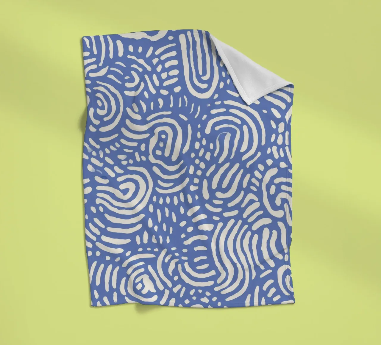 Pillow Pattern No 05 coperta in pile da treechild
