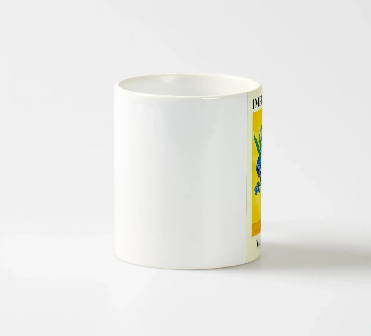 vaso con fiori di iris tazza in ceramica da Piper Shop Oke