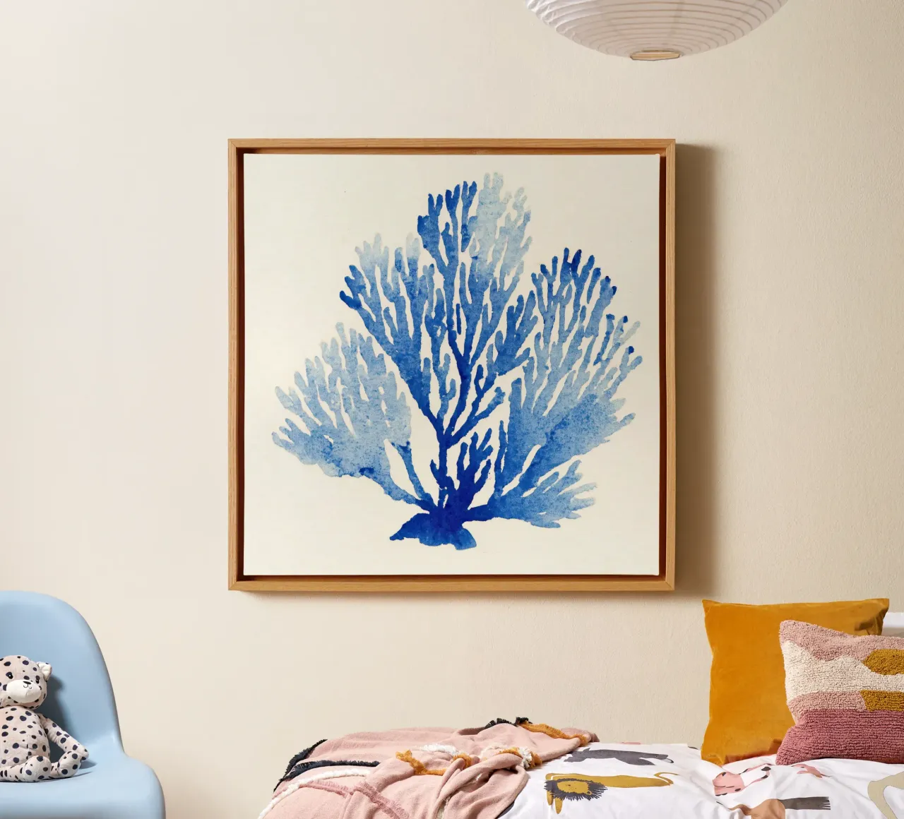 Pillow Pattern No 06 tela con Cornice a cassetta da treechild