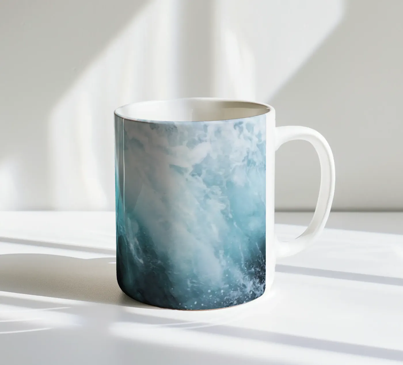 Ocean Spray ceramic mug by Cassia Beck Photography
