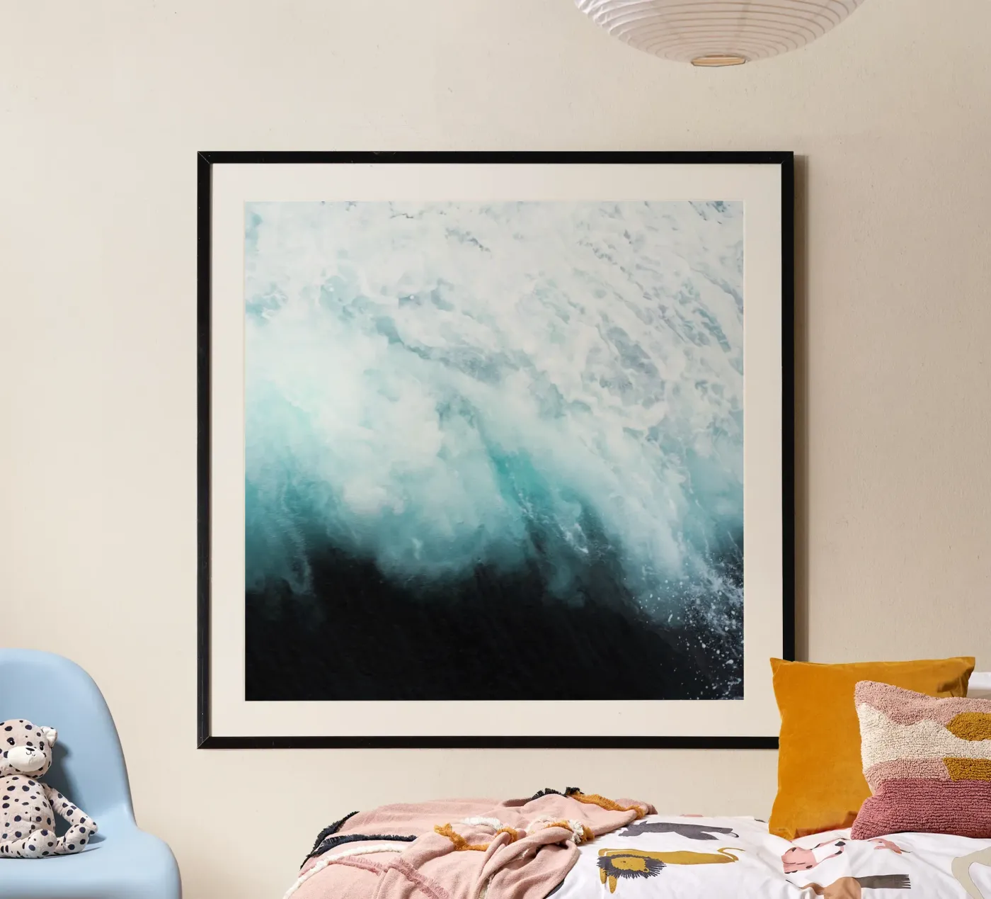 Oceaan Spray poster van Cassia Beck Photography