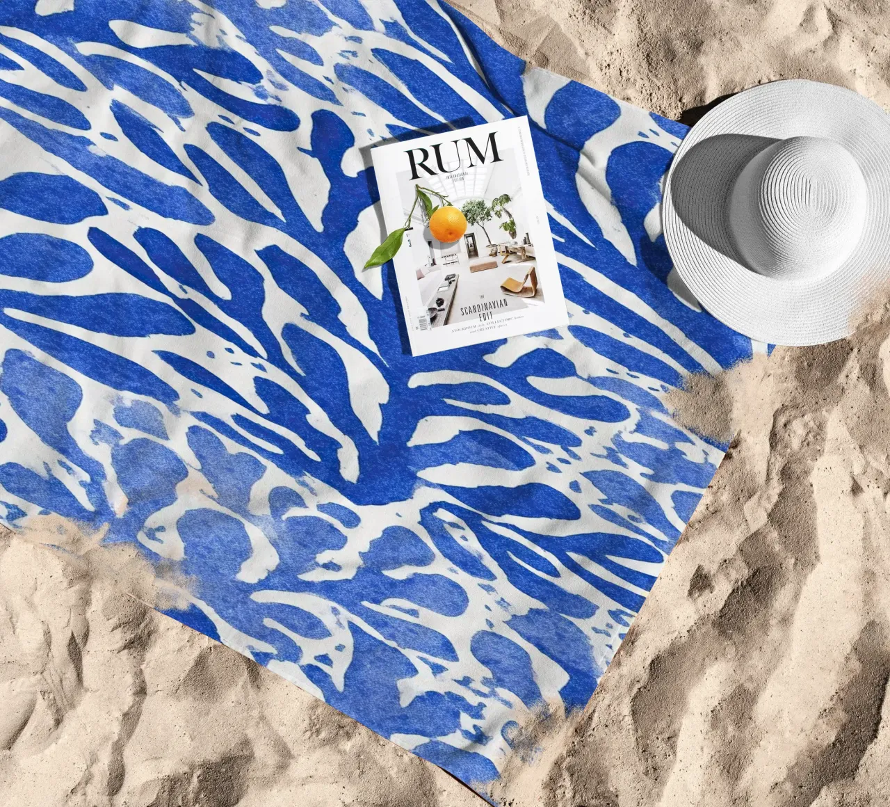 Pillow Pattern No 09 telo mare da treechild