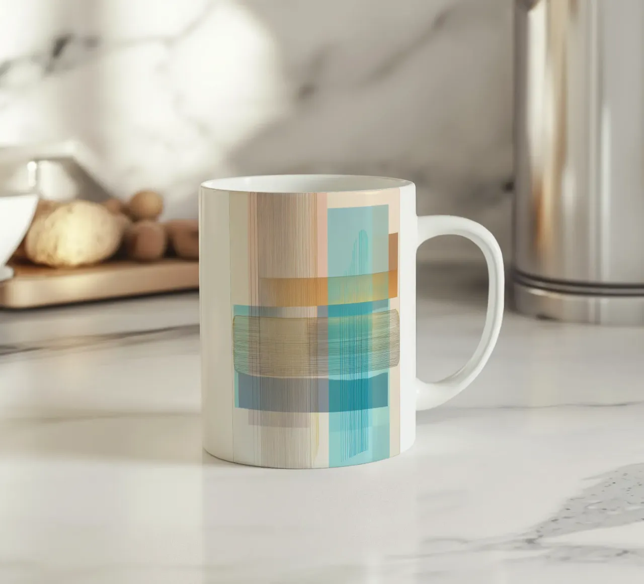 Abstract modern tazza in ceramica da Imagine