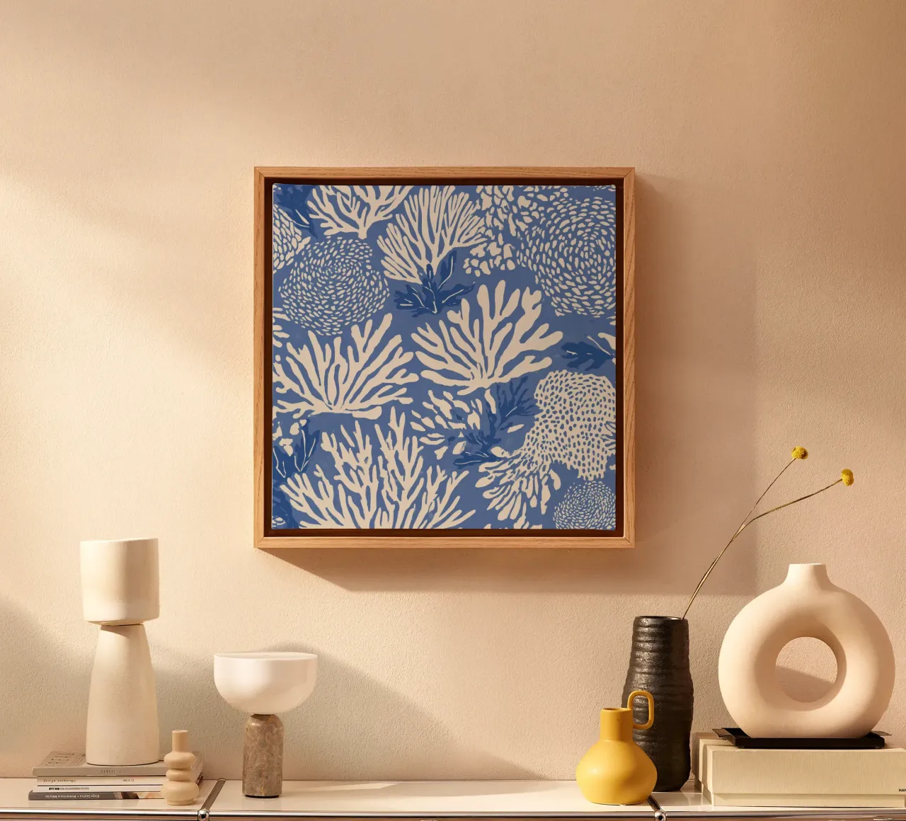 Pillow Pattern No 11 tela con Cornice a cassetta da treechild