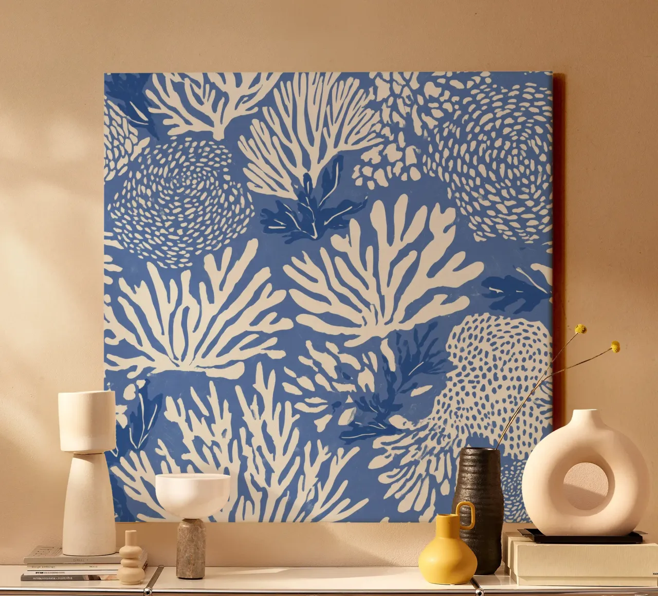 Pillow Pattern No 11 tela con Cornice a cassetta da treechild