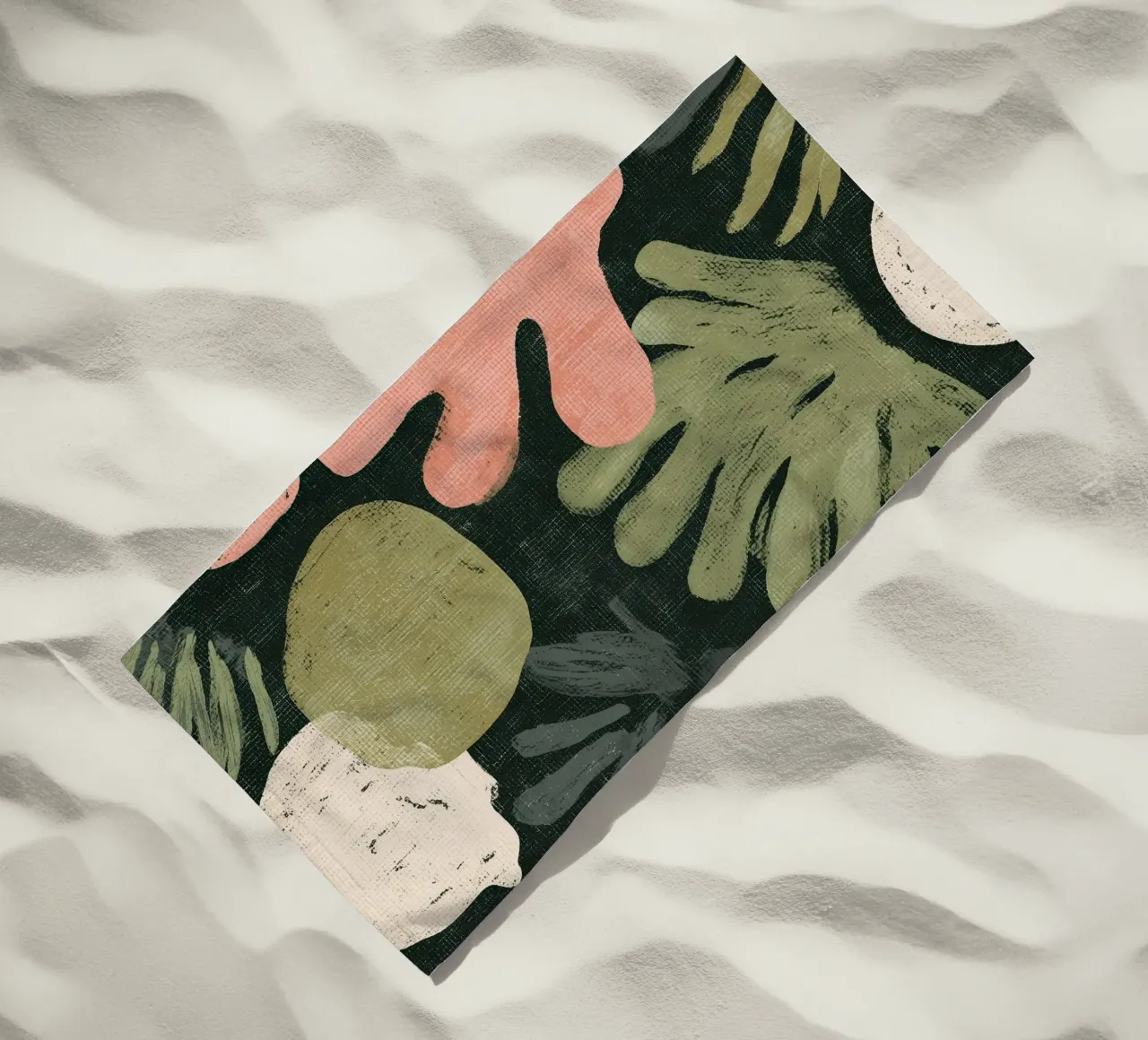 Pillow Pattern No 12 telo mare da treechild
