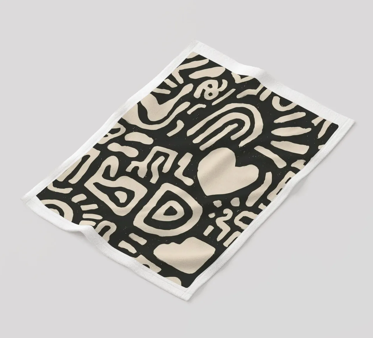 Pillow Pattern No 13 coperta in pile da treechild