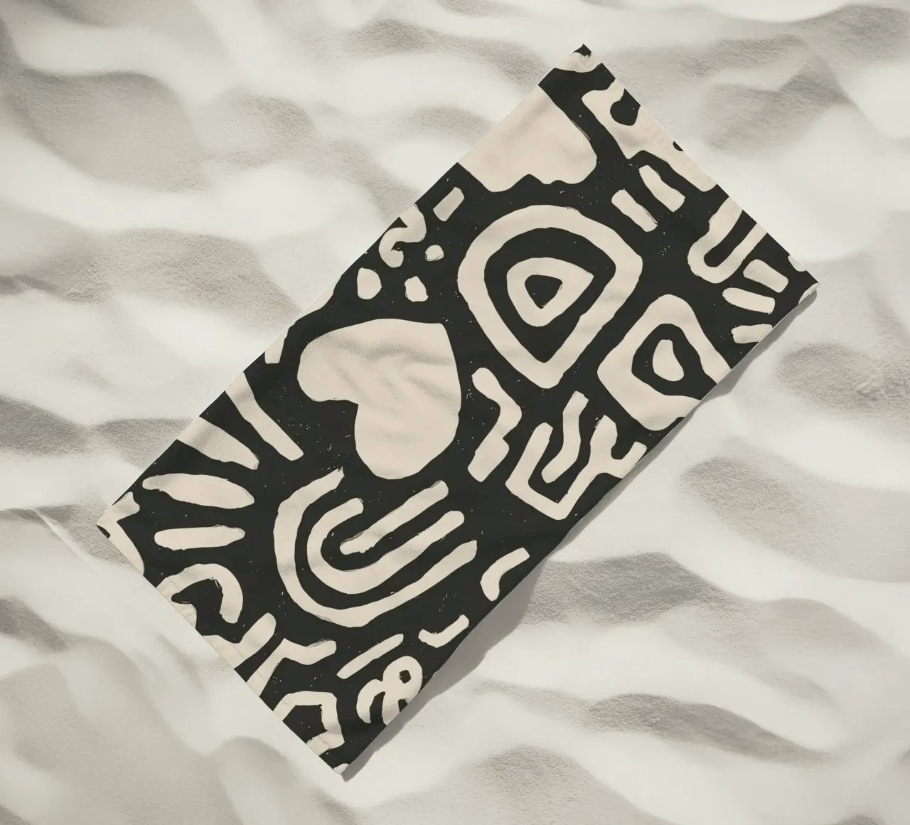 Pillow Pattern No 13 telo mare da treechild