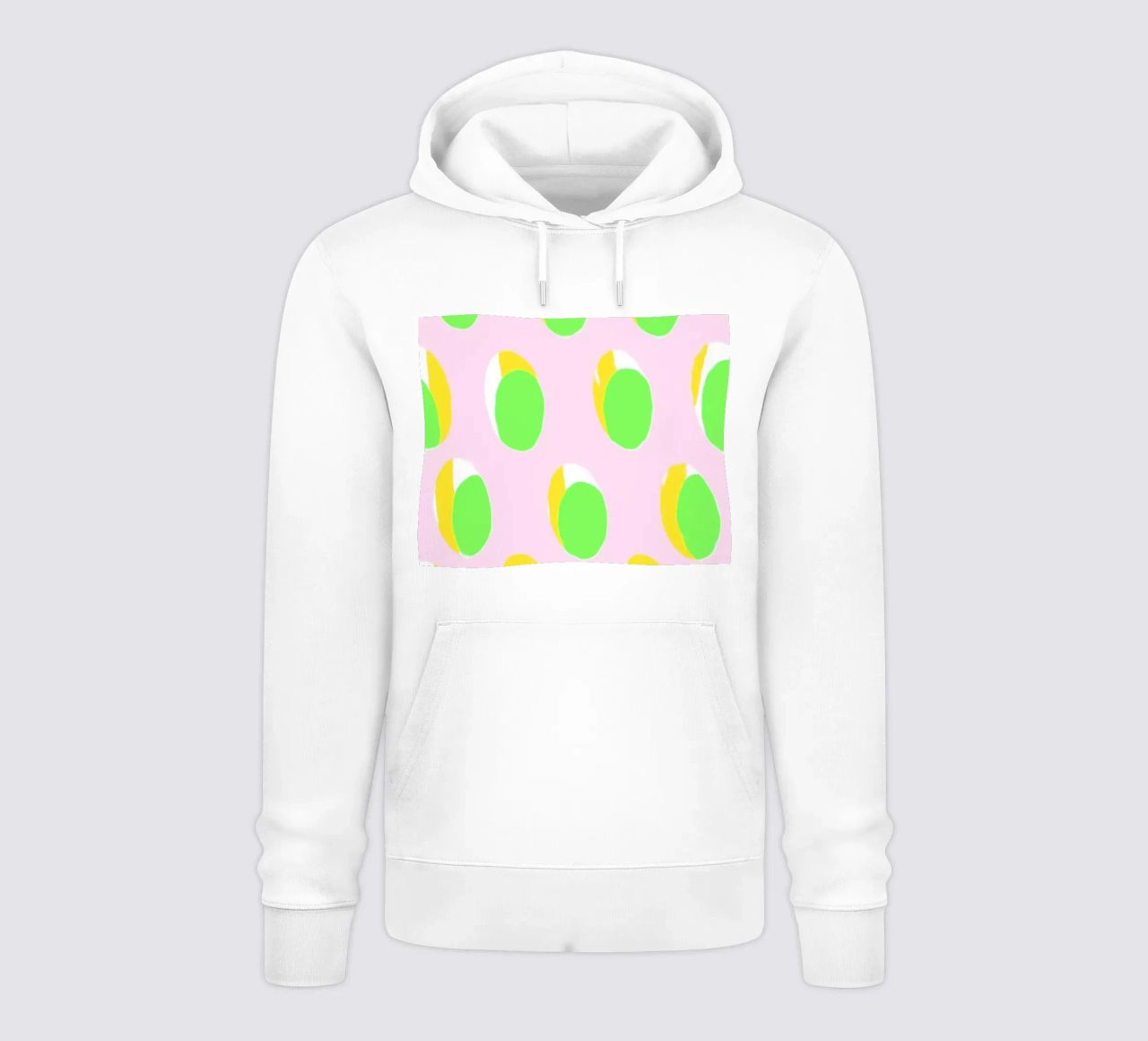 Abstract Pattern felpa con cappuccio da Metron