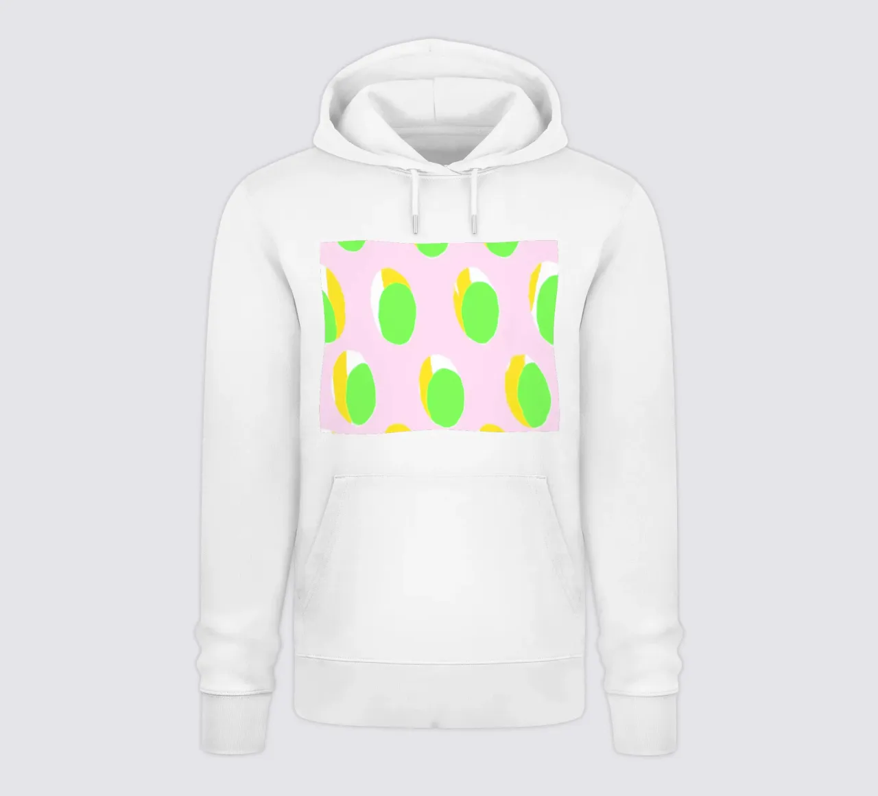 Abstract Pattern felpa con cappuccio da Metron